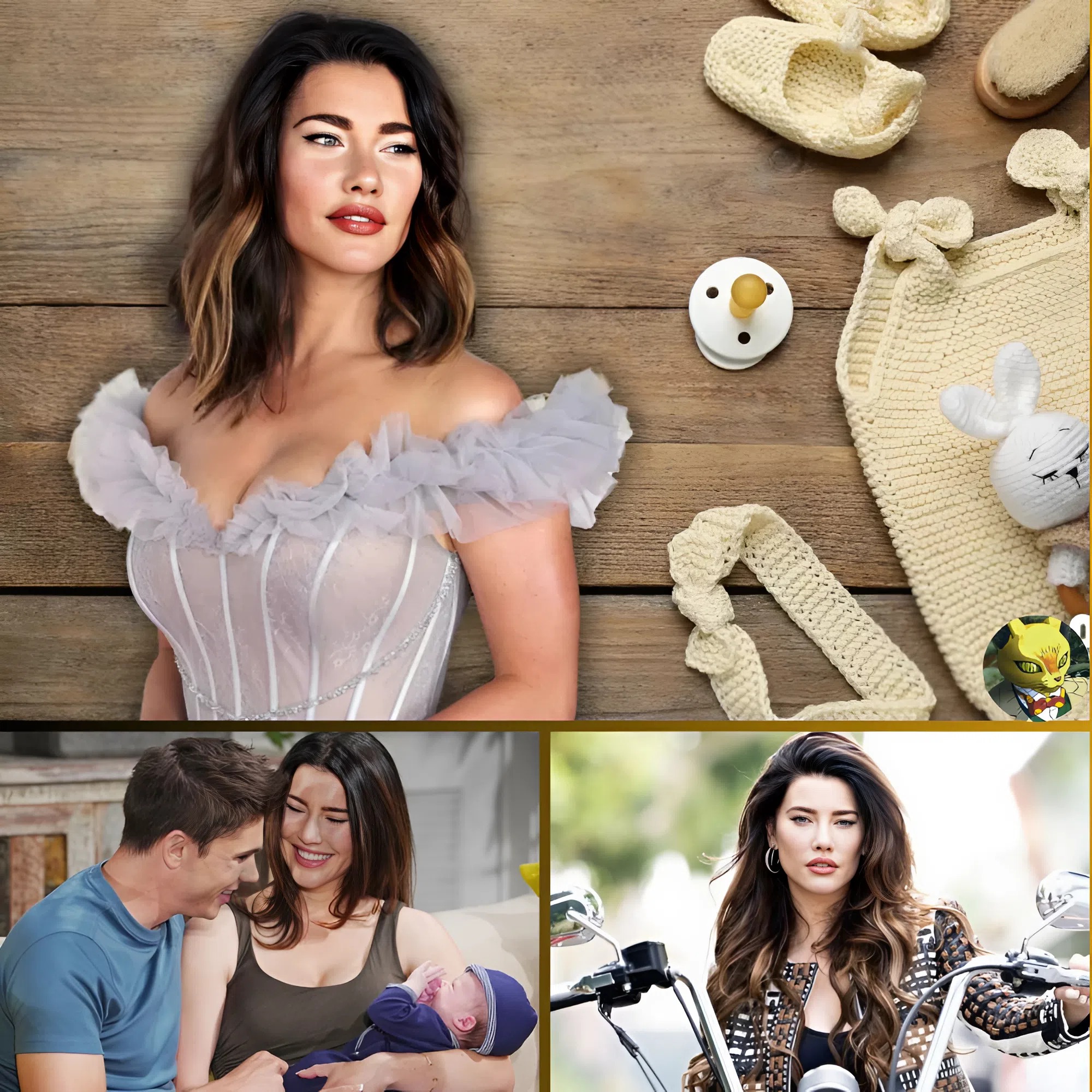 Guess who’s officially a mom of five? Jacqueline MacInnes Wood shares a sweet first look at her new baby boy