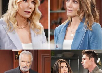 The Bold and the Beautiful spoilers: Taylor warns Eric about family tensions, while Brooke confides in Finn — doubting Steffy’s intentions toward Hope.
