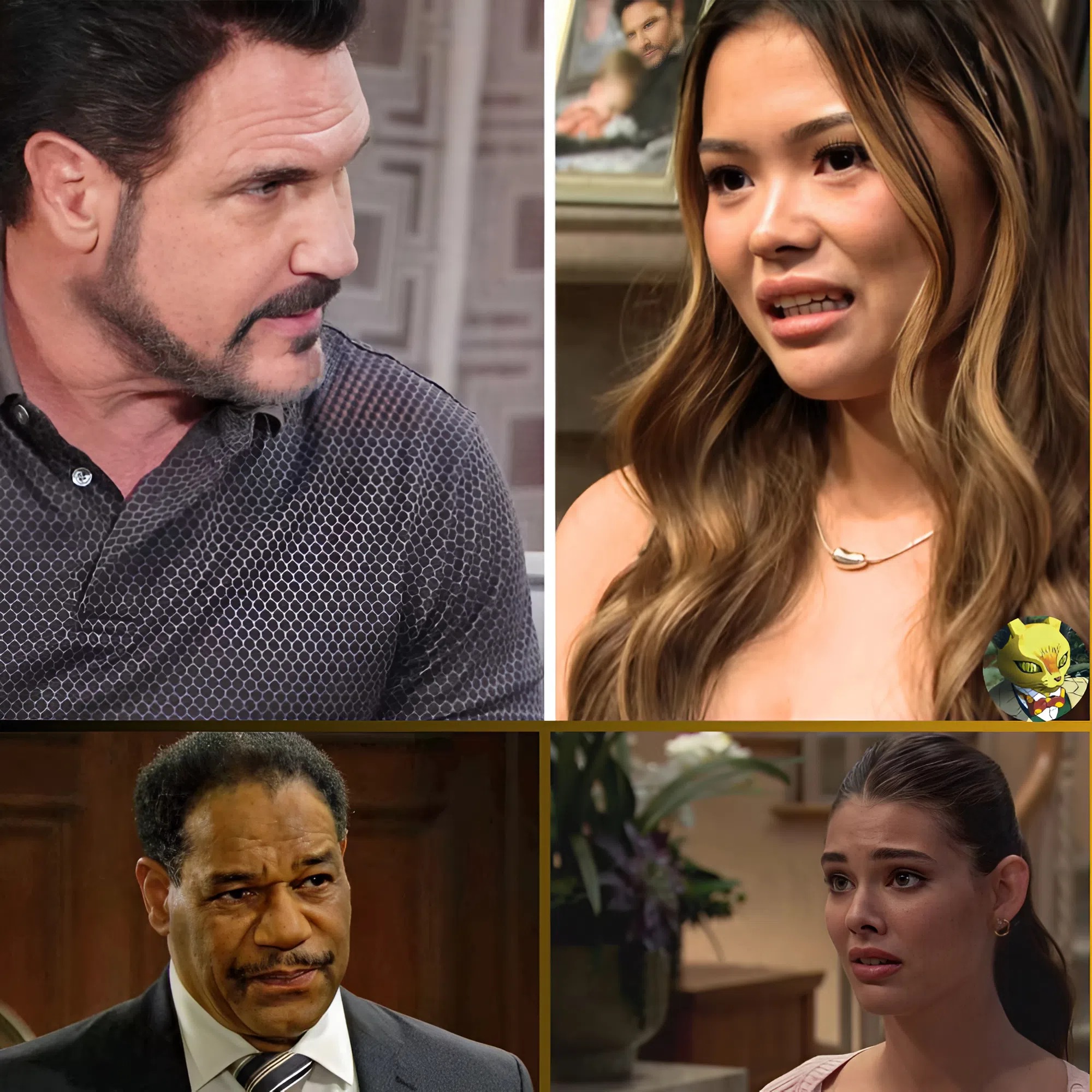 Who’s the real father of Luna’s baby? The DNA test stuns the Spencers—and then Baker shows up with handcuffs