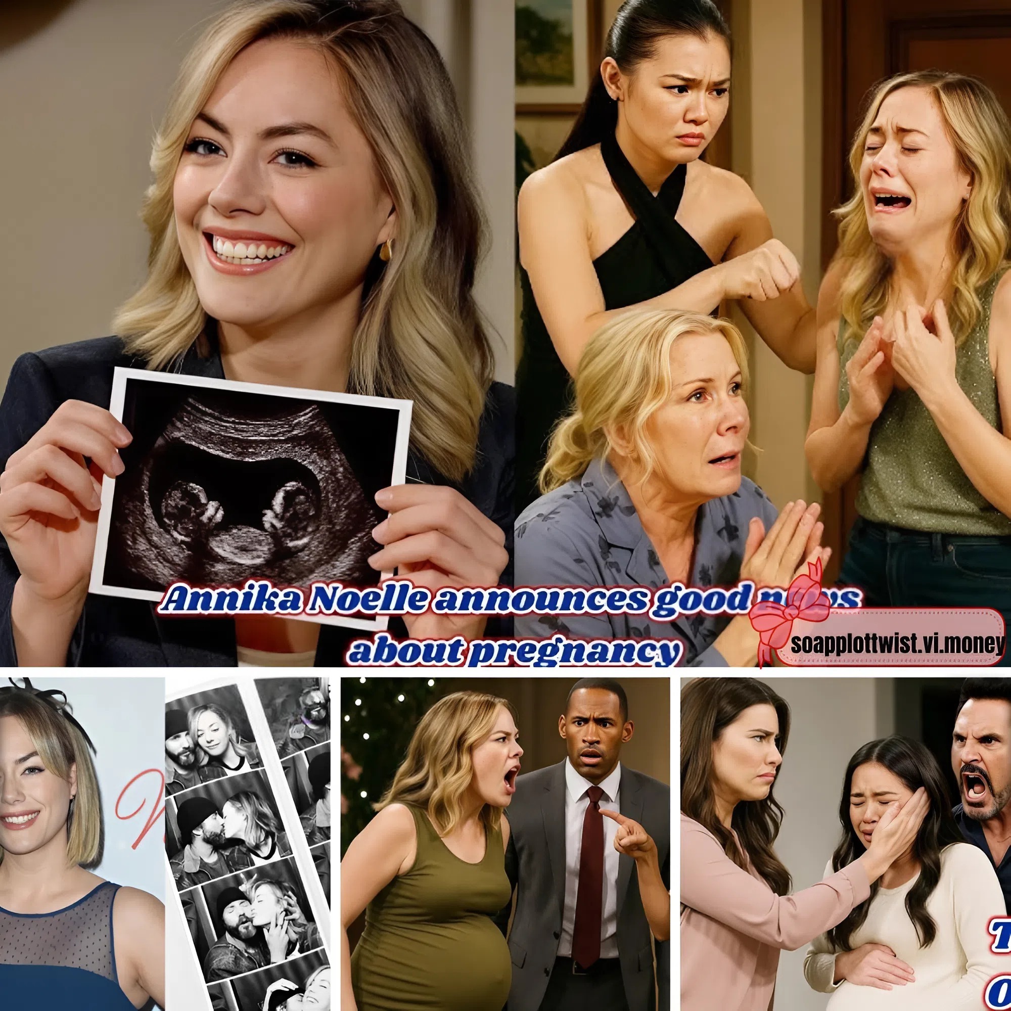 ANNIKA NOELLE’S PREGNANCY SHAKES UP ‘THE BOLD AND THE BEAUTIFUL’: HOPE STEPS AWAY AS LUNA SETS HER SIGHTS ON REVENGE