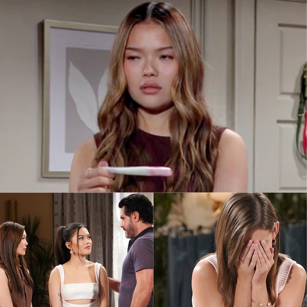Drama heats up on The Bold and the Beautiful! Luna’s pregnancy test reveals a positive result, leaving Will Spencer and Bill facing new problems, while Electra grows suspicious. How will this scandal unfold?