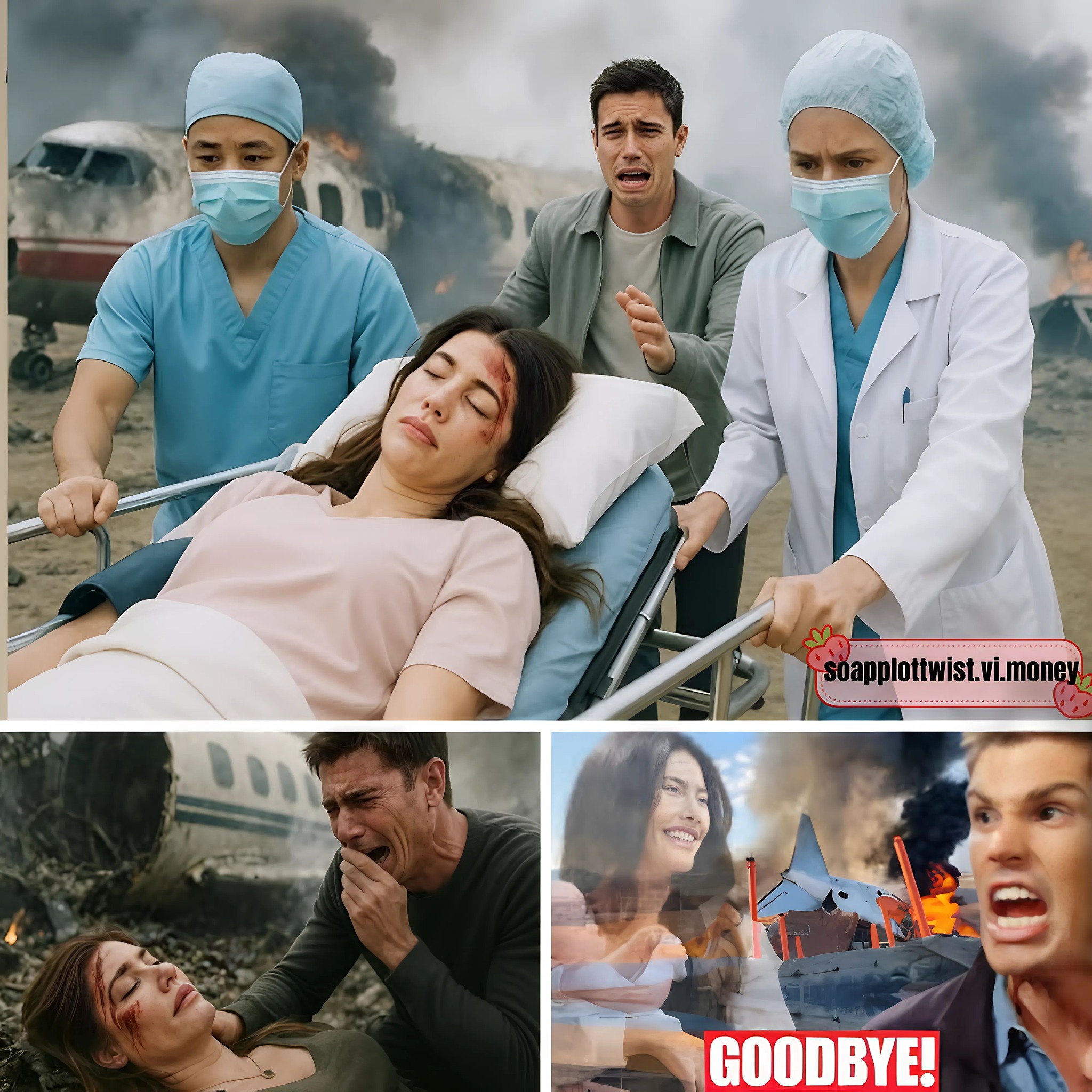 Steffy in critical condition after plane crash on her way back to L.A The Bold and the Beautiful