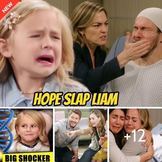 HOT SHOCKING UPDATE!! Hope slaps Liam, criticizing him for not caring about Beth The Bold and the Beautiful Spoilers…