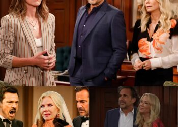Thomas Forrester erupts over Ridge and Brooke’s secret wedding, while Luna’s shocking return and Little D’s mysterious arrival promise high-stakes drama in The Bold and the Beautiful.