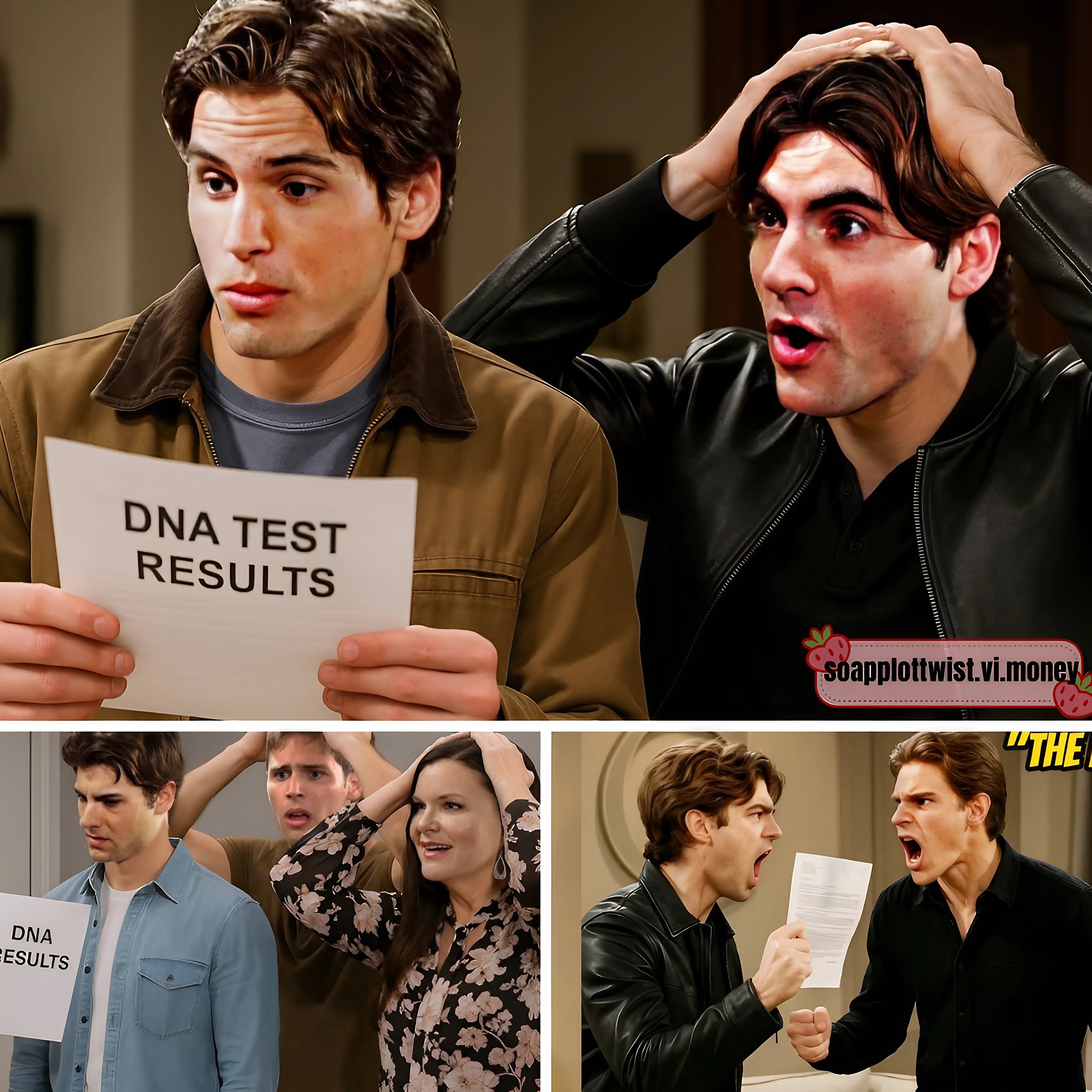 “NO, THIS CAN’T BE TRUE!!” – Will and Remy anxiously wait for the paternity test results