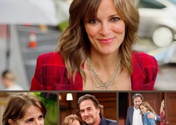 Rebecca Budig’s Taylor faces heartbreak on The Bold and the Beautiful as Ridge returns to Brooke — yet she handles it with grace, strength, and motherly love