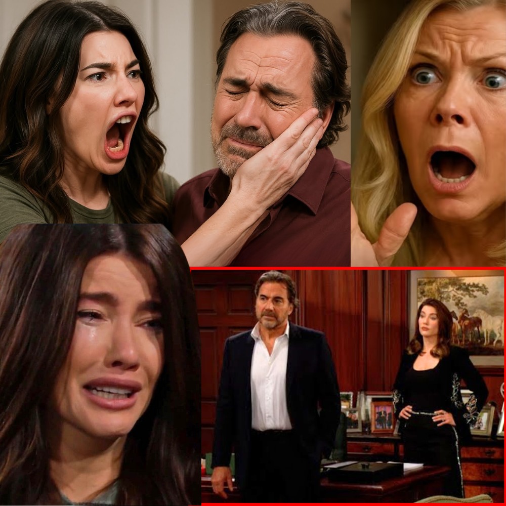 EARTH-SHATTERING STUNNER: Steffy slaps Ridge and unleashes 7 HEARTWRENCHING WORDS!