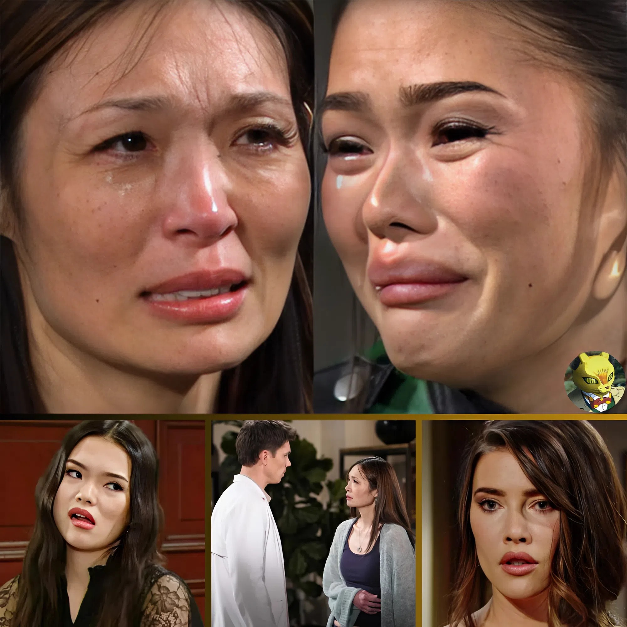 The Bold and the Beautiful Spoilers: Poppy Taunts Luna Over Her Pregnancy as Steffy Returns to a Shocking Update From Finn