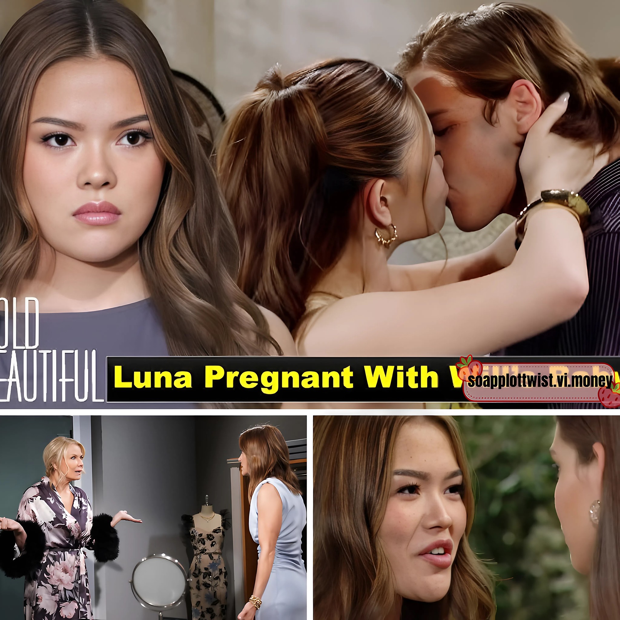 The Bold & The Beautiful Spoilers: Taylor & Brooke Agree About Luna While Will & Electra Share