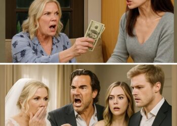 “Brooke is Luna’s real mother” Thomas accidentally overheard the argument between Brooke and Poppy