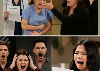 “Brooke is Luna’s real mother” Thomas accidentally overheard the argument between Brooke and Poppy