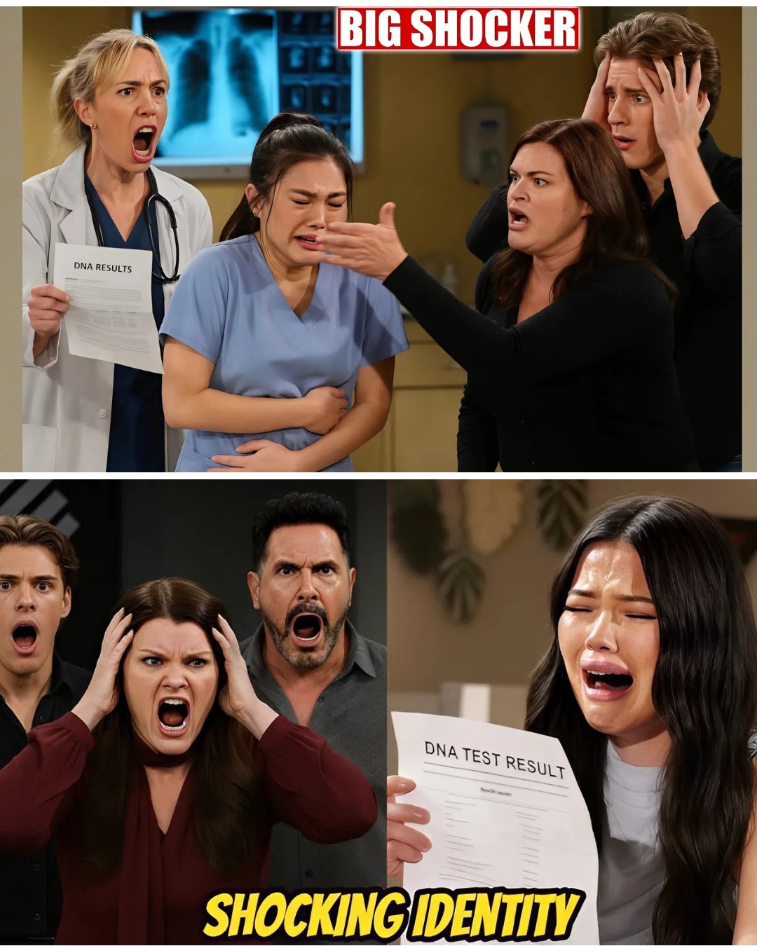 “Brooke is Luna’s real mother” Thomas accidentally overheard the argument between Brooke and Poppy