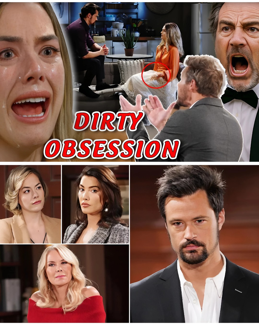 “Brooke is Luna’s real mother” Thomas accidentally overheard the argument between Brooke and Poppy