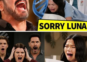 “Brooke is Luna’s real mother” Thomas accidentally overheard the argument between Brooke and Poppy