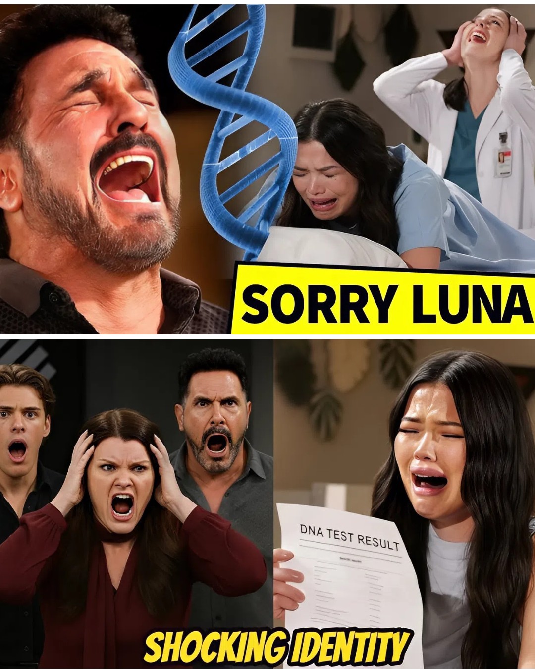 “Brooke is Luna’s real mother” Thomas accidentally overheard the argument between Brooke and Poppy