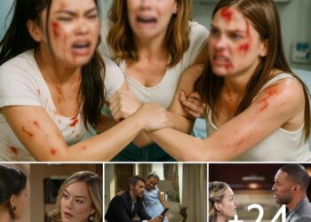 “Brooke is Luna’s real mother” Thomas accidentally overheard the argument between Brooke and Poppy