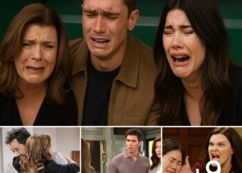 B&B SHOCKER: Steffy & Thomas’s Son KIDNAPPED!  In a chilling twist, the Forrester legacy is thrown into chaos when Steffy and Thomas’s child vanishes without a trace.