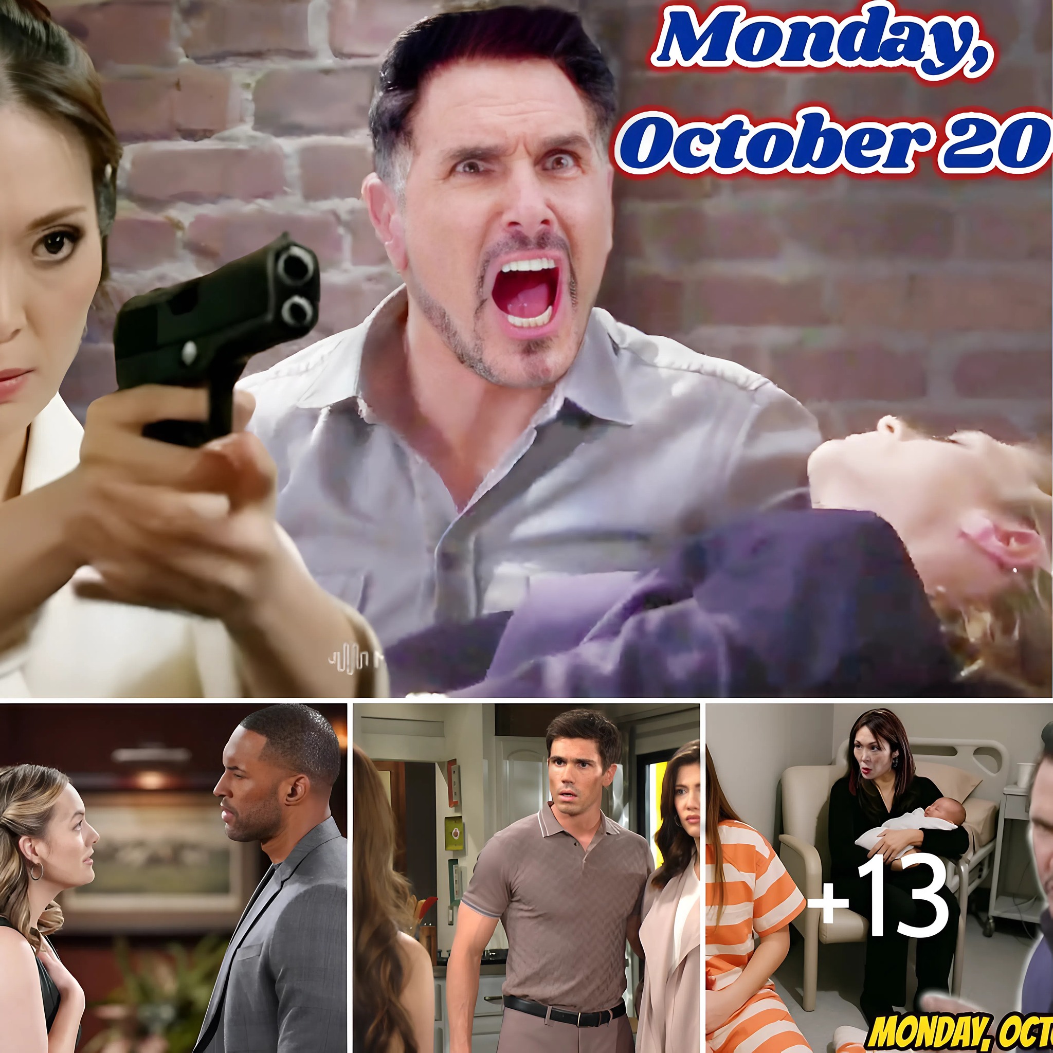 “I’M PREGNANT WITH THOMAS’S BABY!” Hope tearfully refused Liam’s proposal The Bold and the Beautiful