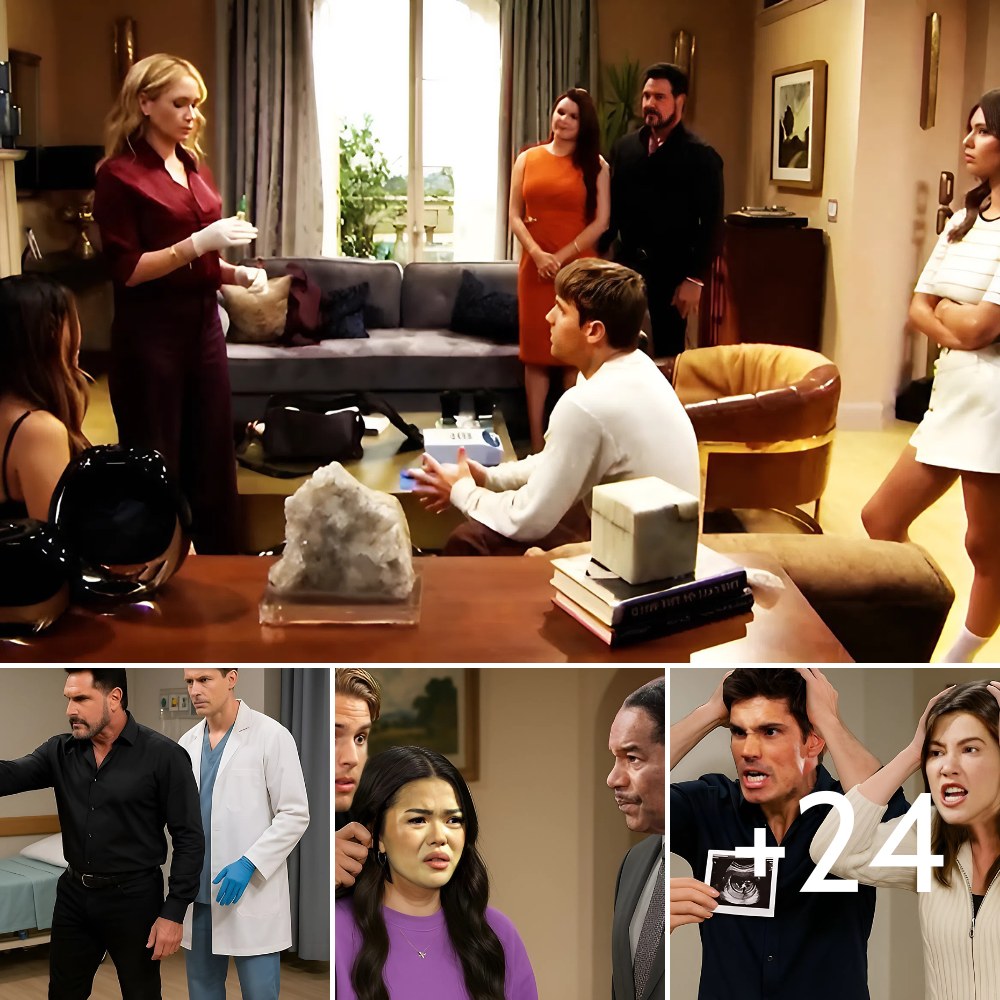 “Brooke is Luna’s real mother” Thomas accidentally overheard the argument between Brooke and Poppy