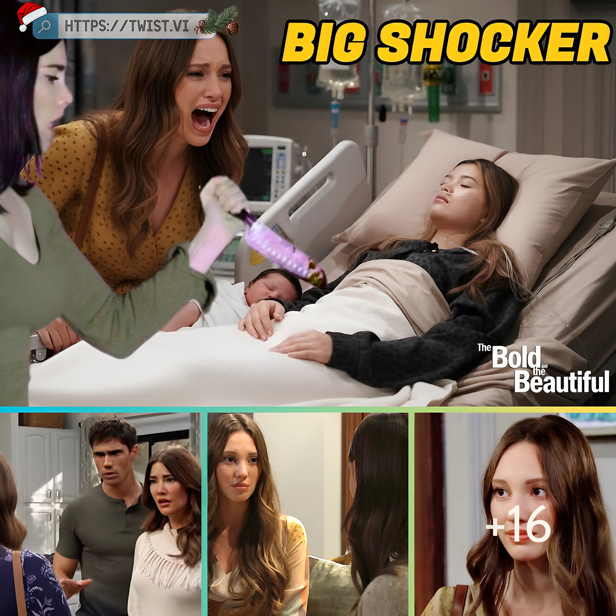 1CBS FULL [12/13/2025] Bold and the Beautiful Full Episode: Deacon Protector Hope vs. Daphne Revenge