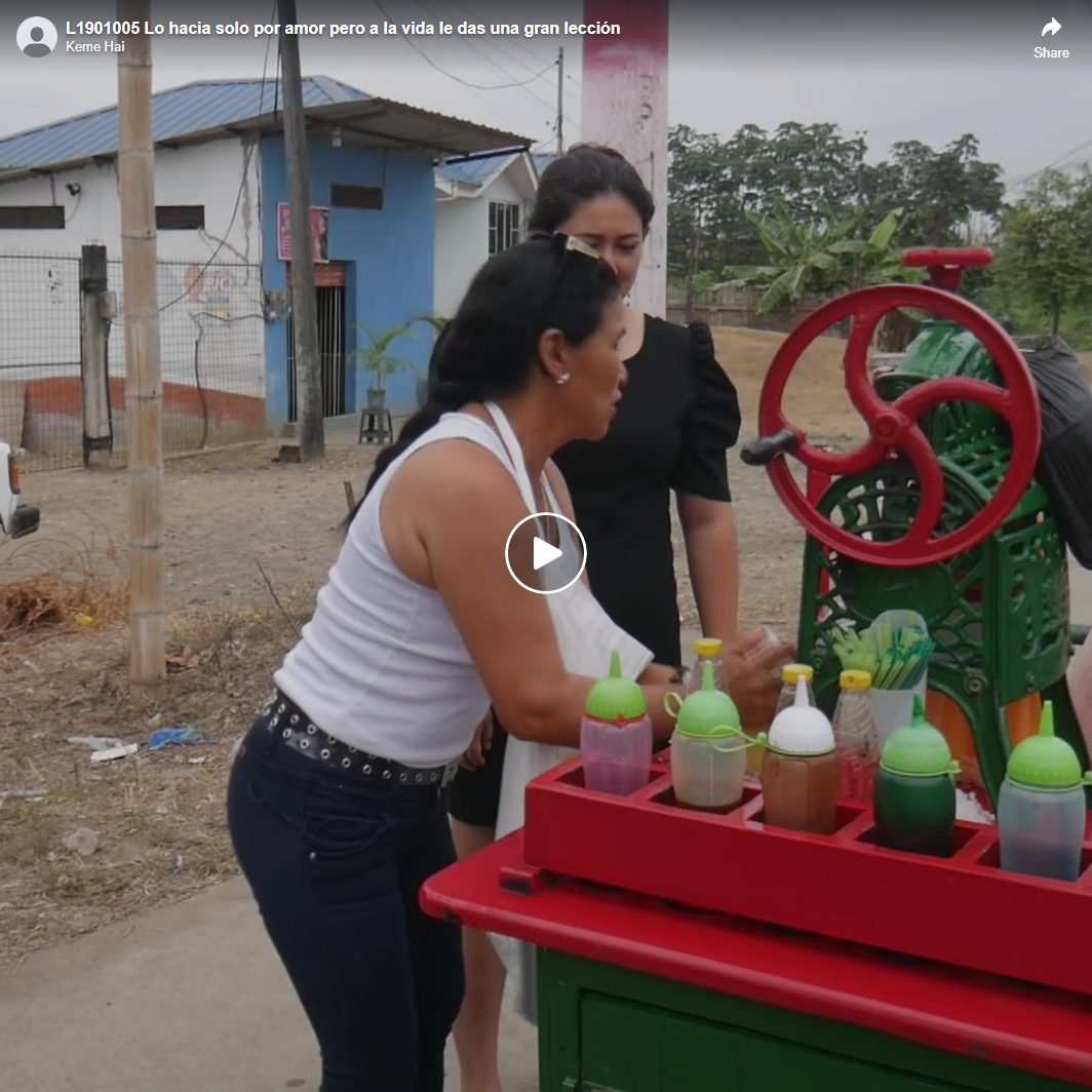 L1901005 Lo hacia solo por amor pero a la vida le das una gran lección
