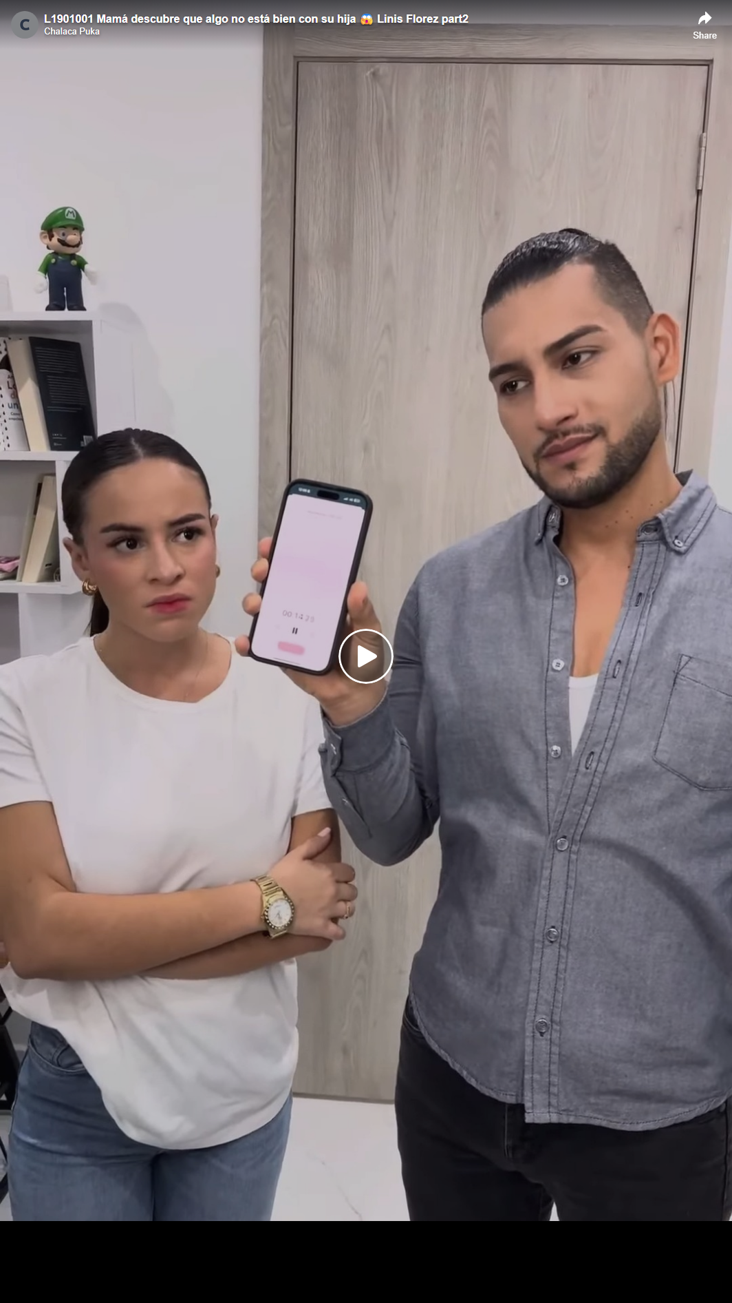 L1901001 Mamá descubre que algo no está bien con su hija 😱 Linis Florez part2