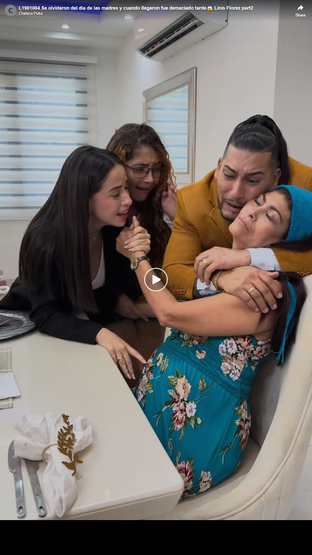 L1901004 Se olvidaron del d铆a de las madres y cuando llegaron fue demaciado tarde馃槺 Linis Florez part2