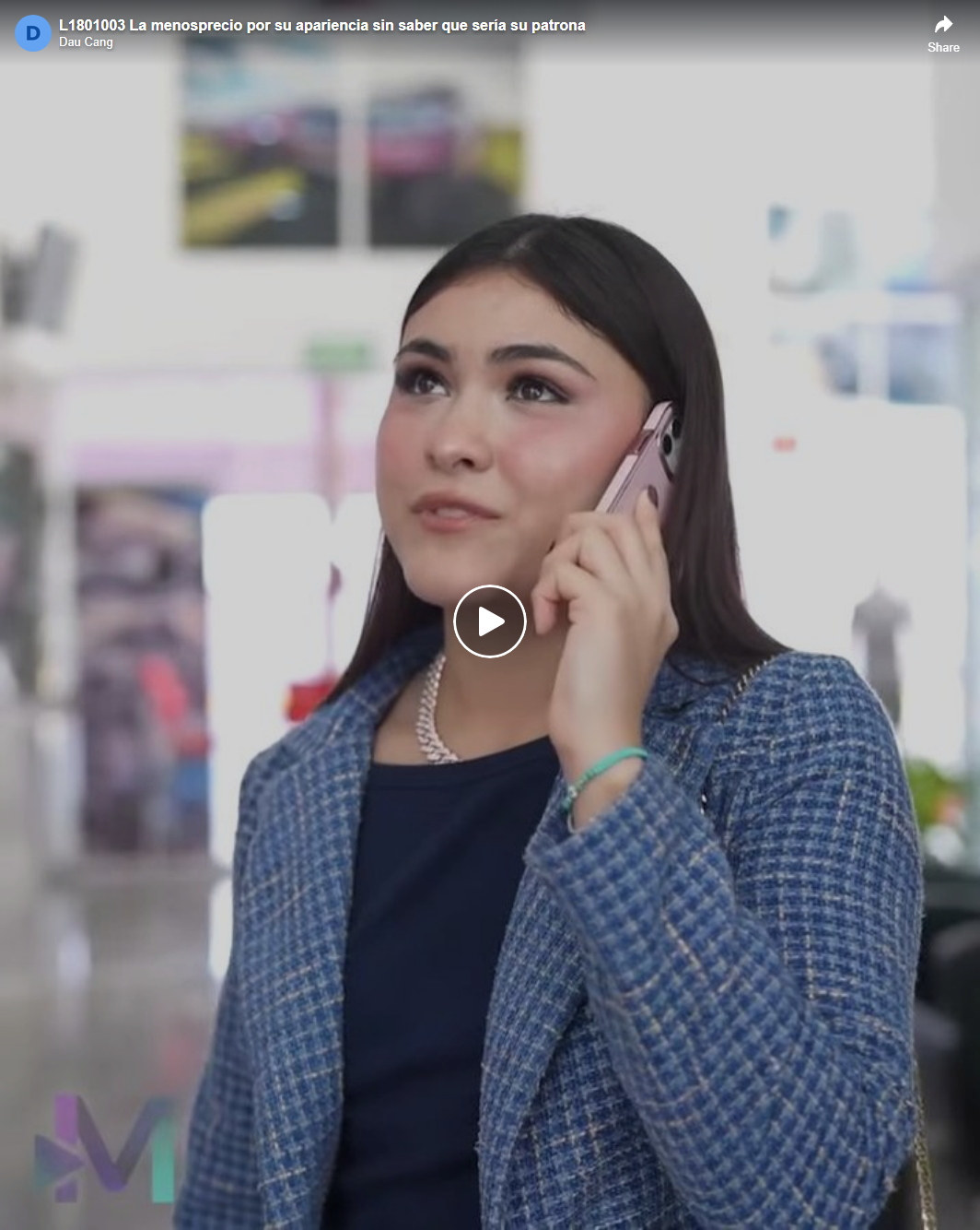 L1801003 La menosprecio por su apariencia sin saber que sería su patrona