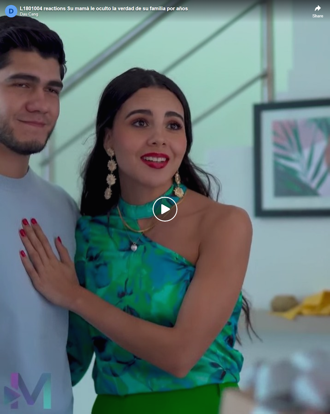 L1801004 reactions Su mamá le oculto la verdad de su familia por años